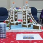 Tower Bridge made of gingerbread